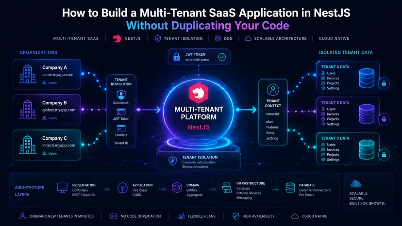 How to Build a Multi-Tenant SaaS Application in NestJS Without Duplicating Your Code